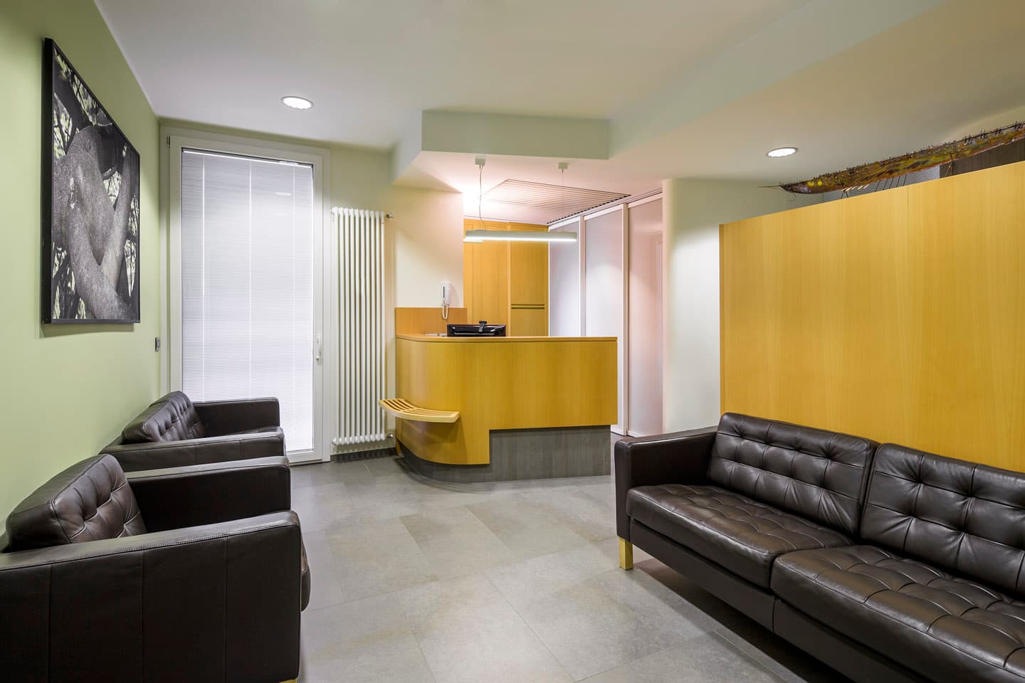 Sala d'attesa dello Studio Dentistico Lolli